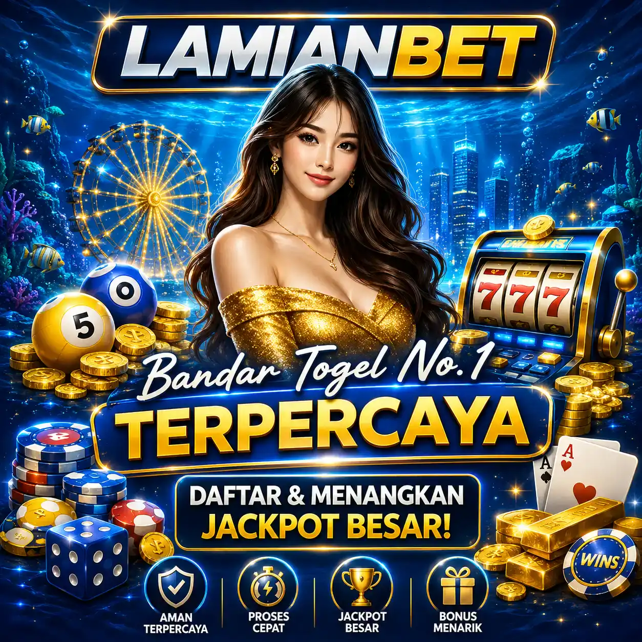 LAMIANBET ✔️ Alternatif Link Daftar Situs Pasang Angka TOGEL  Resmi Dengan Bonus New 100%